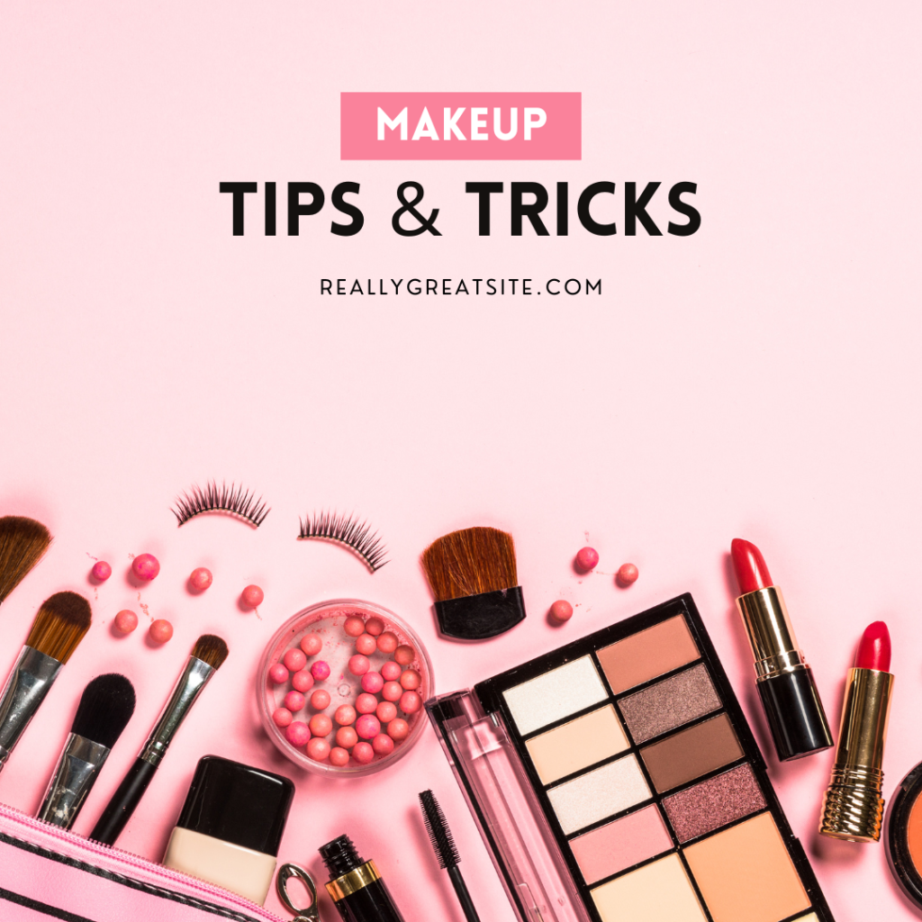 Pink Makeup Tips Instagram Post