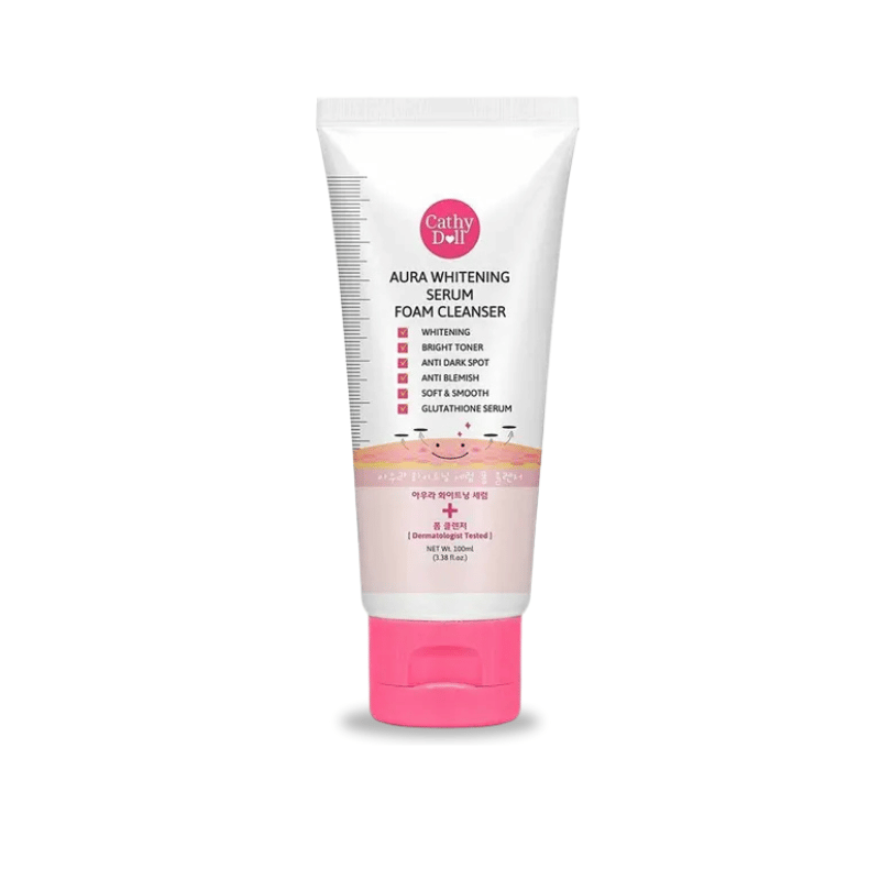 Cathy Doll Aura Whitening Serum Foam Cleanser - 100ml
