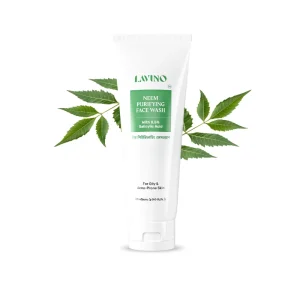Lavino Neem Purifying Facewash – Clear, Balanced & Acne-Free Skin -100ml