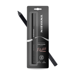 Nirvana No Smudge Retractable Eyeliner – Coal Black