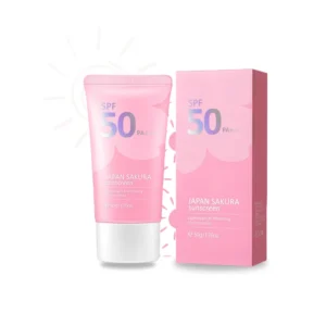 Laikou Japan Sakura Sunscreen: SPF50 PA+++ & Brightening
