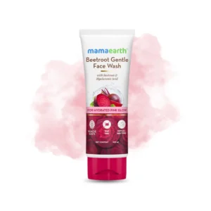 Mamaearth Beetroot Face Wash with Hyaluronic Acid – Hydrated & Glowing Skin -100ml